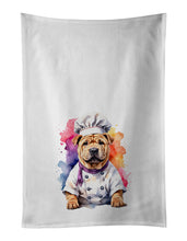 Load image into Gallery viewer, Shar Pei Chef Kitchen Towel Set of 2