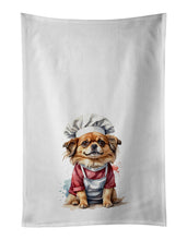 Load image into Gallery viewer, Tibetan Spaniel Chef Kitchen Towel Set of 2