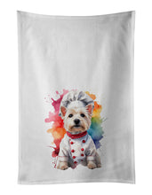 Load image into Gallery viewer, Westie Chef Kitchen Towel Set of 2
