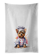 Load image into Gallery viewer, Yorkshire Terrier Chef Kitchen Towel Set of 2