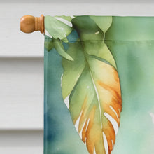 Load image into Gallery viewer, African Grey Parrot House Flag