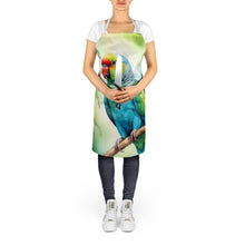 Load image into Gallery viewer, African Ringneck Parrot Apron – Artist-Designed Kitchen, BBQ &amp; Craft Apron