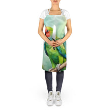 Load image into Gallery viewer, African Ringneck Parrot Apron – Artist-Designed Kitchen, BBQ &amp; Craft Apron