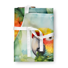 Load image into Gallery viewer, Amazon Parrot Apron – Artist-Designed Kitchen, BBQ &amp; Craft Apron