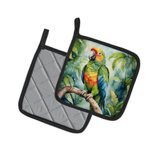 Load image into Gallery viewer, Amazon Parrot Pot Holders - Set of 2 Decorative Kitchen Helpers | Made in the USA