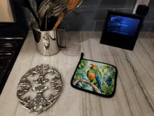 Load image into Gallery viewer, Amazon Parrot Pot Holders - Set of 2 Decorative Kitchen Helpers | Made in the USA