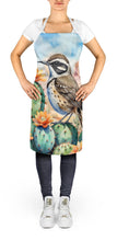 Load image into Gallery viewer, Arizona Cactus Wren Apron – Artist-Designed Kitchen, BBQ &amp; Craft Apron