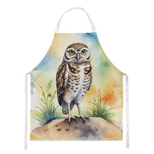 Load image into Gallery viewer, Burrowing Owl Apron – Artist-Designed Kitchen, BBQ &amp; Craft Apron