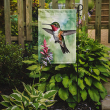 Load image into Gallery viewer, Calliope Hummingbird Garden Flag –  Garden Flag by Caroline's Treasures