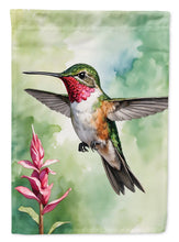 Load image into Gallery viewer, Calliope Hummingbird Garden Flag –  Garden Flag by Caroline's Treasures