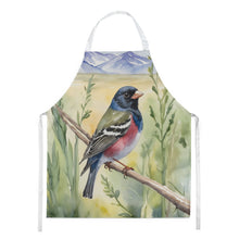 Load image into Gallery viewer, Colorado Lark Bunting Apron – Artist-Designed Kitchen, BBQ &amp; Craft Apron