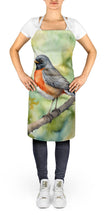 Load image into Gallery viewer, Connecticut American Robin Apron – Artist-Designed Kitchen, BBQ &amp; Craft Apron