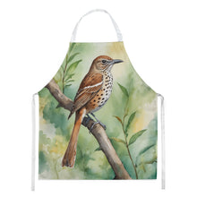 Load image into Gallery viewer, Georgia Brown Thrasher Apron – Artist-Designed Kitchen, BBQ &amp; Craft Apron