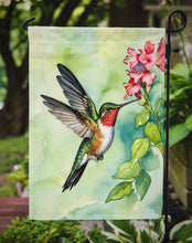 Load image into Gallery viewer, Rubythroated Hummingbird Garden Flag –  Garden Flag by Caroline's Treasures