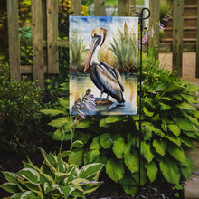 Load image into Gallery viewer, Louisiana Brown Pelican Garden Flag –  Garden Flag by Caroline's Treasures