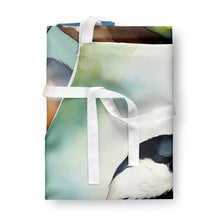 Load image into Gallery viewer, Massachusetts Blackcapped Chickadee Apron – Artist-Designed Kitchen, BBQ &amp; Craft Apron