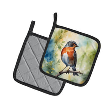 Load image into Gallery viewer, Michigan American Robin Pot Holders - Set of 2 Decorative Kitchen Helpers | Made in the USA