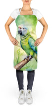 Load image into Gallery viewer, Monk Parakeet Apron – Artist-Designed Kitchen, BBQ &amp; Craft Apron