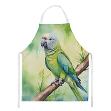 Load image into Gallery viewer, Monk Parakeet Apron – Artist-Designed Kitchen, BBQ &amp; Craft Apron