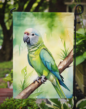 Load image into Gallery viewer, Monk Parakeet Garden Flag –  Garden Flag by Caroline's Treasures