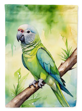 Load image into Gallery viewer, Monk Parakeet Garden Flag –  Garden Flag by Caroline's Treasures
