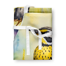 Load image into Gallery viewer, Montana Western Meadowlark Apron – Artist-Designed Kitchen, BBQ &amp; Craft Apron