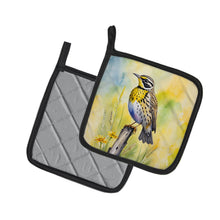 Load image into Gallery viewer, Montana Western Meadowlark Pot Holders - Set of 2 Decorative Kitchen Helpers | Made in the USA