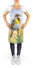 Load image into Gallery viewer, Nebraska Western Meadowlark Apron – Artist-Designed Kitchen, BBQ &amp; Craft Apron