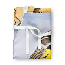 Load image into Gallery viewer, Nebraska Western Meadowlark Apron – Artist-Designed Kitchen, BBQ &amp; Craft Apron