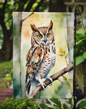 Load image into Gallery viewer, Eastern Screech Owl Garden Flag –  Garden Flag by Caroline's Treasures