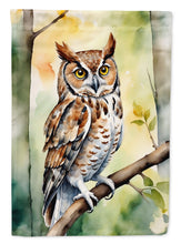Load image into Gallery viewer, Eastern Screech Owl Garden Flag –  Garden Flag by Caroline's Treasures