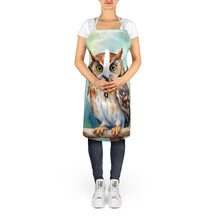 Load image into Gallery viewer, Elf Owl Apron – Artist-Designed Kitchen, BBQ &amp; Craft Apron