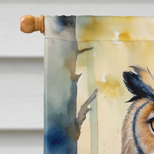 Load image into Gallery viewer, Eurasian Eagle Owl House Flag