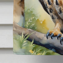 Load image into Gallery viewer, Eurasian Eagle Owl House Flag