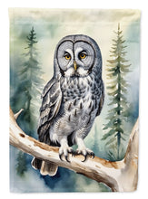 Load image into Gallery viewer, Great Gray Owl House Flag
