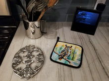 Load image into Gallery viewer, Great Horned Owl Pot Holders - Set of 2 Decorative Kitchen Helpers | Made in the USA