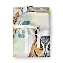 Load image into Gallery viewer, LongEared Owl Apron – Artist-Designed Kitchen, BBQ &amp; Craft Apron