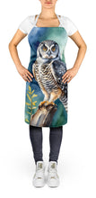 Load image into Gallery viewer, Northern Hawk Owl Apron – Artist-Designed Kitchen, BBQ &amp; Craft Apron