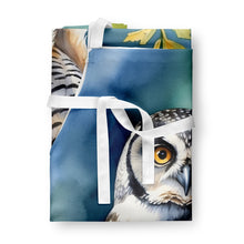 Load image into Gallery viewer, Northern Hawk Owl Apron – Artist-Designed Kitchen, BBQ &amp; Craft Apron