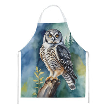 Load image into Gallery viewer, Northern Hawk Owl Apron – Artist-Designed Kitchen, BBQ &amp; Craft Apron