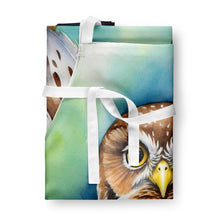 Load image into Gallery viewer, Northern Pygmy Owl Apron – Artist-Designed Kitchen, BBQ &amp; Craft Apron