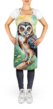 Load image into Gallery viewer, Spectacled Owl Apron – Artist-Designed Kitchen, BBQ &amp; Craft Apron