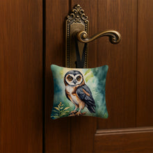Load image into Gallery viewer, Spectacled Owl Hanging Square Fabric Ornament 3.5 × 3.5