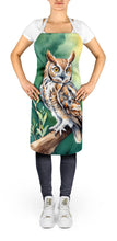 Load image into Gallery viewer, Western Screech Owl Apron – Artist-Designed Kitchen, BBQ &amp; Craft Apron