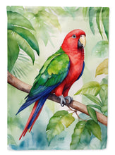Load image into Gallery viewer, Eclectus Parrot Garden Flag –  Garden Flag by Caroline's Treasures