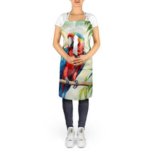 Load image into Gallery viewer, Macaw Parrot Apron – Artist-Designed Kitchen, BBQ &amp; Craft Apron