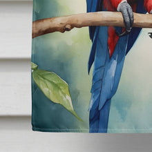 Load image into Gallery viewer, Macaw Parrot House Flag