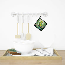 Load image into Gallery viewer, Yellownaped Amazon Parrot Pot Holders - Set of 2 Decorative Kitchen Helpers | Made in the USA