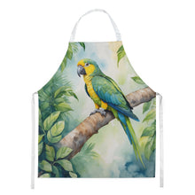 Load image into Gallery viewer, Yellownaped Amazon Parrot Apron – Artist-Designed Kitchen, BBQ &amp; Craft Apron