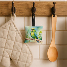 Load image into Gallery viewer, Parrotlet Hanging Square Fabric Ornament 3.5 × 3.5